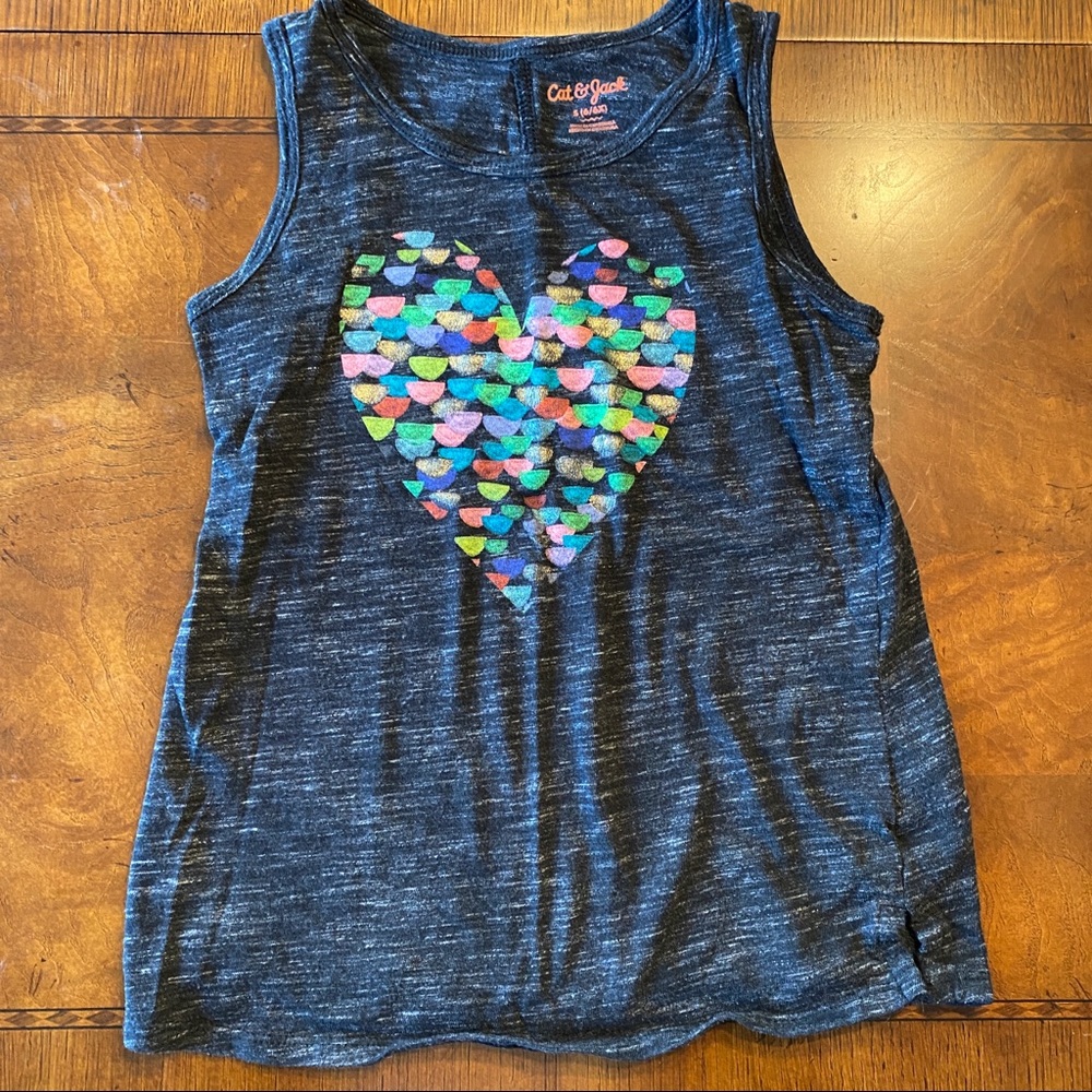 Cat & Jack T-shirt tank top | girls small 6/6x